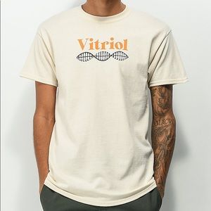 Vitriol DNA Cream Graphic T shirt